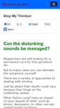 Mobile Screenshot of bantinnitus.com